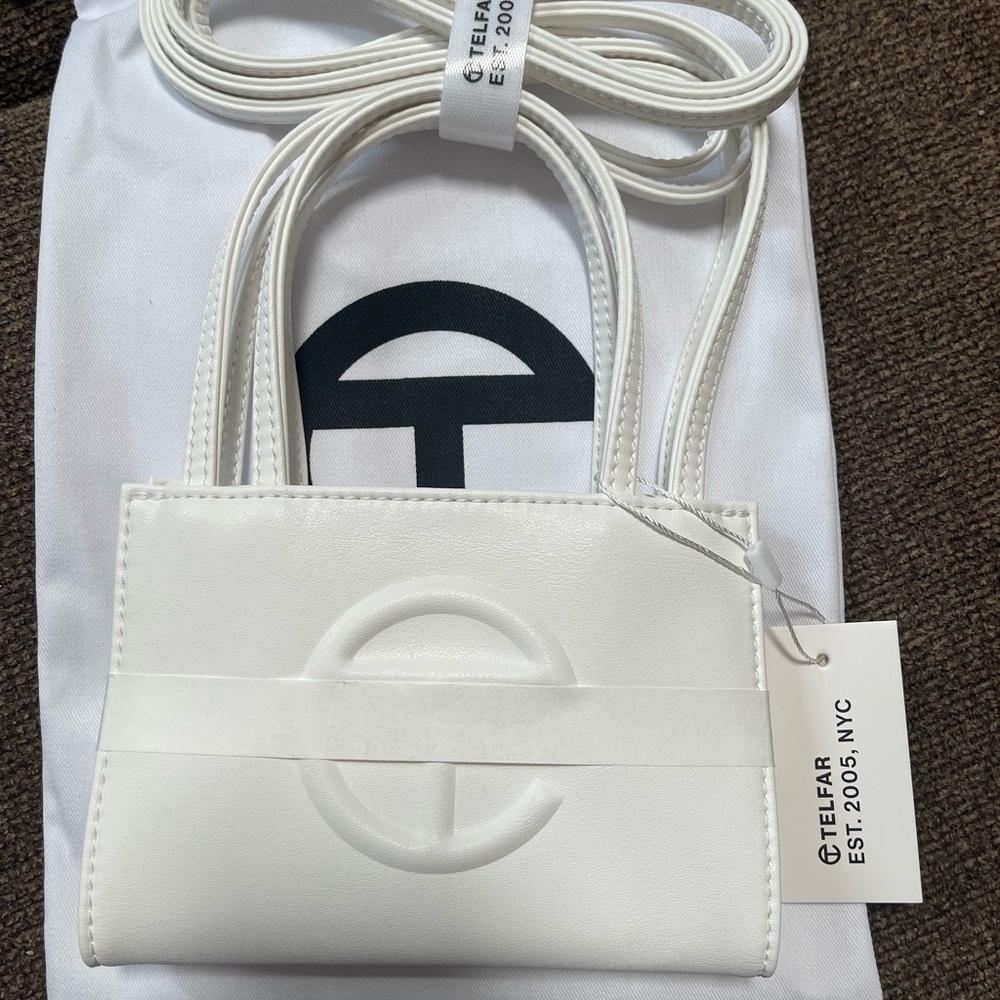 Small White Telfar Bag